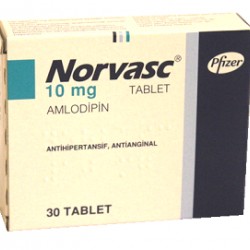 Norvasc 10mg 30 tabs