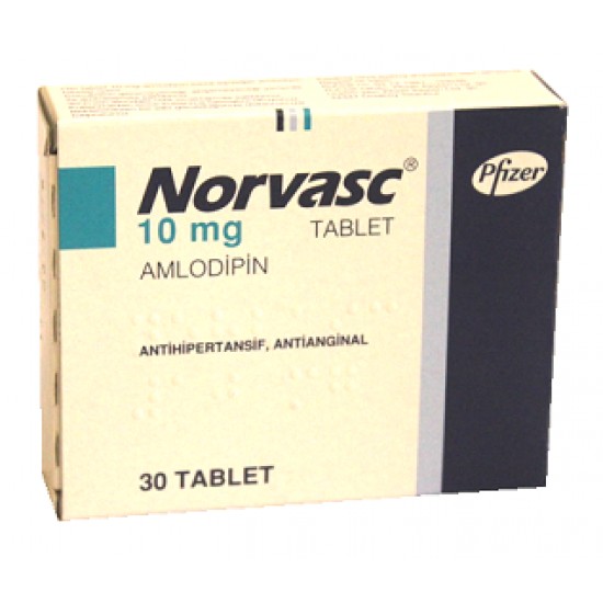 Norvasc 10mg 30 tabs