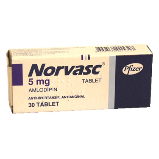 Norvasc 5mg 30 tabs