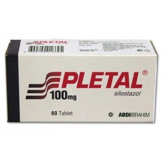 Pletal 100 mg 60 tabs