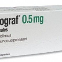 Prograf 0.5mg 50 caps