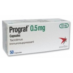 Prograf 0.5mg 50 caps