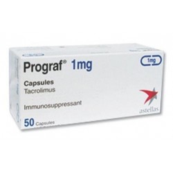 Prograf 1mg 50 caps