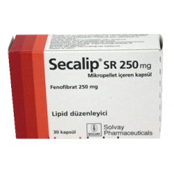 Secalip SR 250 mg 30 caps