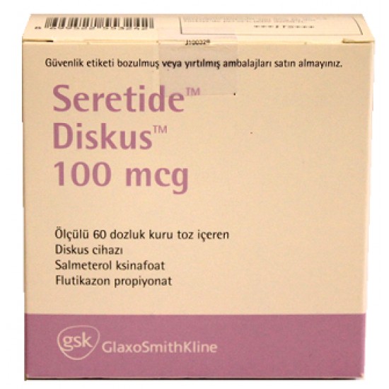 Seretide (Advair) 100mcg discus 60 doses Seretide (Advair) 100mcg discus 60 doses