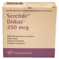 Seretide (Advair) 250mcg discus 60 doses