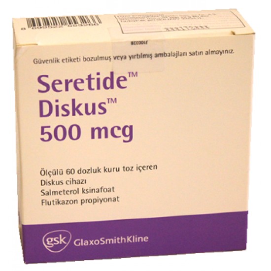 Seretide (Advair) 500mcg discus 60 doses Seretide (Advair) 500mcg discus 60 doses