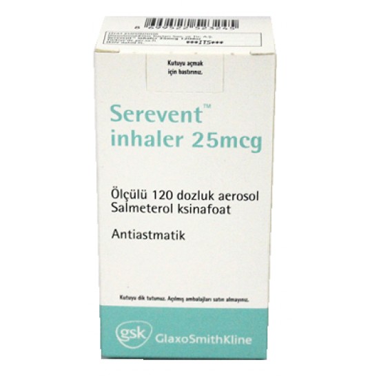 Serevent Inhaler 25mcg 120 doses