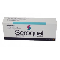 Seroquel 100mg 30 tabs