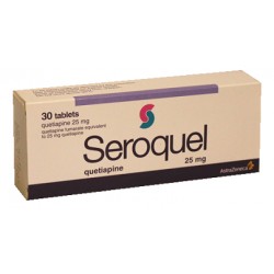 Seroquel 25mg 30 tabs