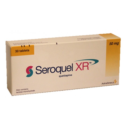 Seroquel XR 50 mg 30 tabs