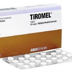 Tiromel (Cytomel T3) 25mcg 100 tablets