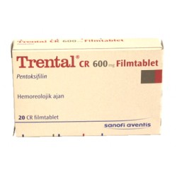 Trental CR 600 mg 20 tabs