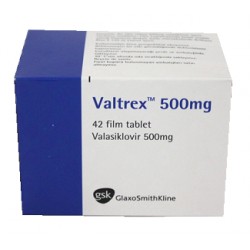 Valtrex 500mg 42 tabs