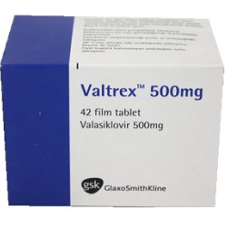 Valtrex 500mg 42 tabs