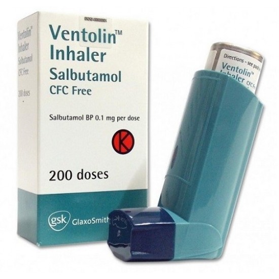 Ventolin Inhaler 100 mcg 200 doses Ventolin Inhaler 100 mcg 200 doses
