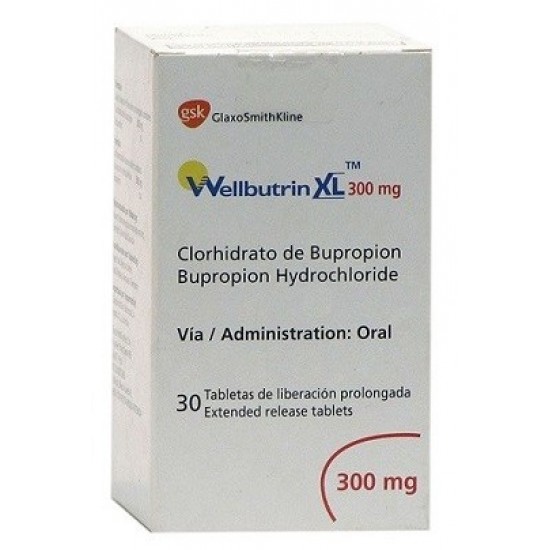 Wellbutrin XL 300 mg 30 tabs