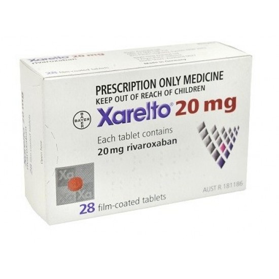 Xarelto 20 mg 28 tabs