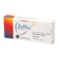 Zeffix (Epivir) 100 mg 28 tabs