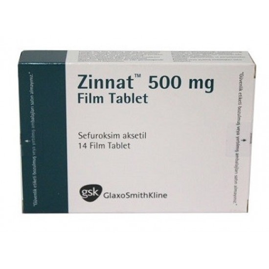 Zinnat 500 mg 14 tabs