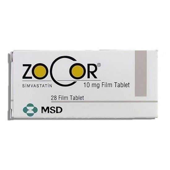 Zocor 10mg 28 tabs